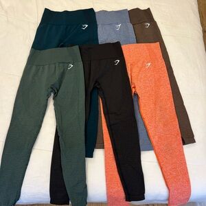 Gymshark Vital Leggings - 6 pairs of pants